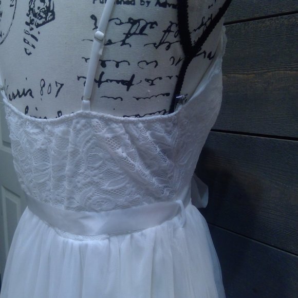 Active USA LACE MESHED CAMI MINI DRESS S, M, L - Picture 7 of 16